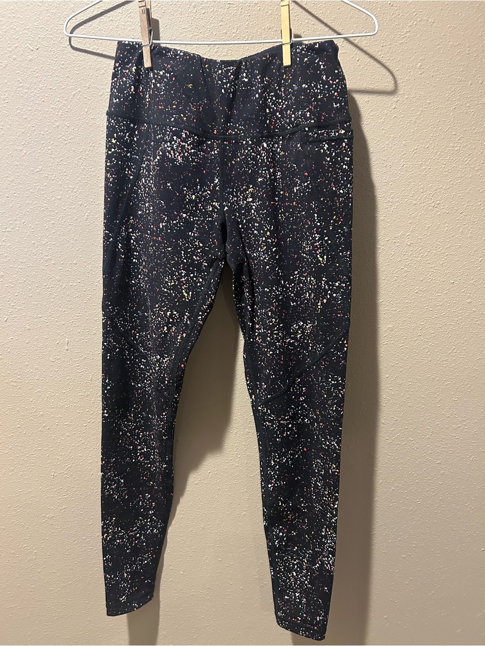 Sweaty‎ Betty Black Splatter-Print Leggings